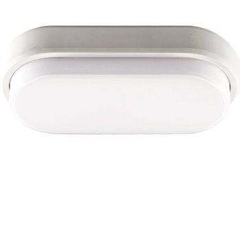 Светильник ЖКХ светодиодный Jazzway PBH-PC2-OA 12Вт 1080Лм 4000К нейтральный белый IP65 овал