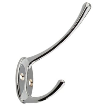Крючок двойной Trodos Авента хром