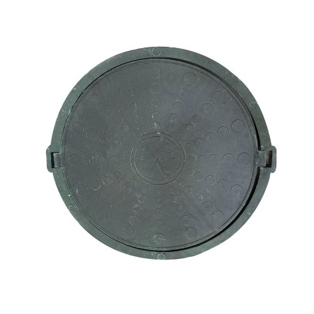 Люк канализационный тип Л 760/630/80/35 мм зеленый