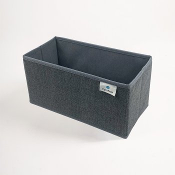 Органайзер хранение Графит 30х15х15см цвет серая