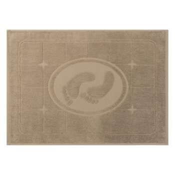 Коврик махровый Cleanelly Morning 50х70см цвет оливковый