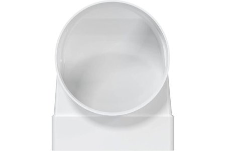 Колено для плоских и круглых каналов 511СК10ФП Ø100мм ERA