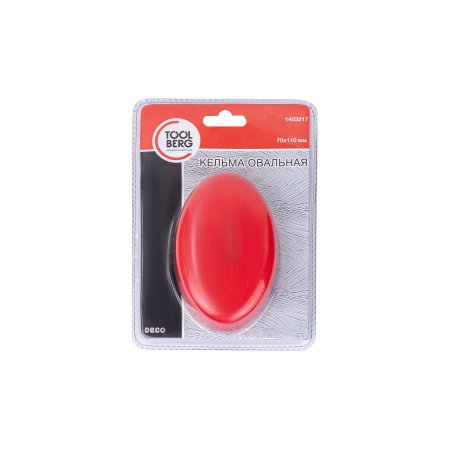 Кельма штукатурная овальная 70мм