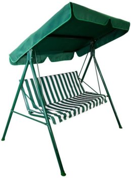 Качели садовые Адлер 174,2х115х146см 3-х местные до 150кг