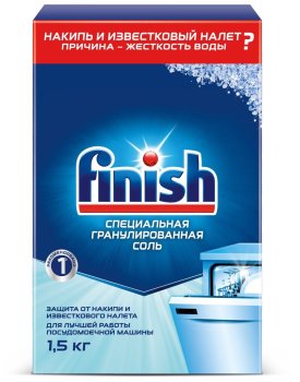 Соль защитная для посудомоечной машины Finish 1500г