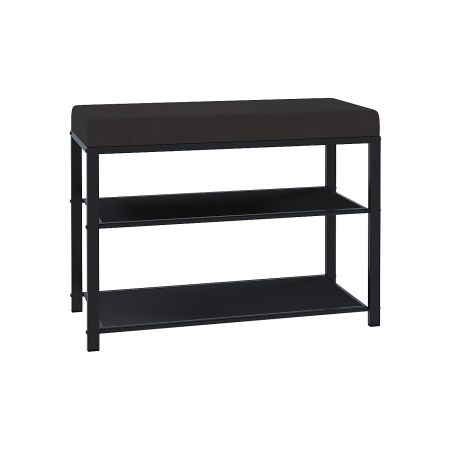 Банкетка с сиденьем 2-х ярусная Торонто23S 49х 67х 30см цвет черный