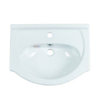 Раковина Sanita Вега фаянс круглая  цвет белый