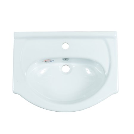 Раковина Sanita Вега фаянс круглая  цвет белый
