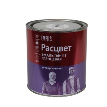 Эмаль алкидная универсальная ПФ-115 Расцвет Эмпилс белая 2,7 кг