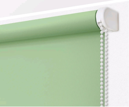 Штора рулонная полиэстер УЮТ Плайн 60х175см светло-зеленая