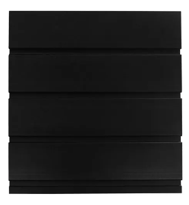 Комплект панелей 124х8х34см графит 4шт