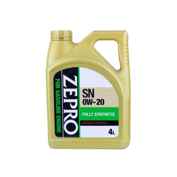 Масло моторное ZEPRO FULLY-SYNTHETIC 0W20 4л SN