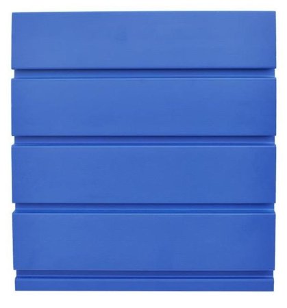 Комплект панелей 124х8х34см синий 4шт
