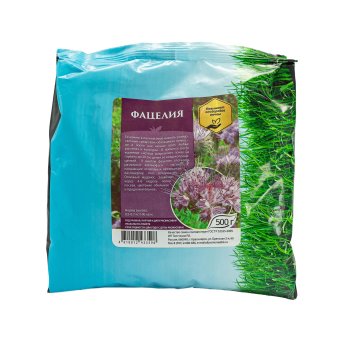Сидерат Фацелия Семена для Сибири 0,5 кг
