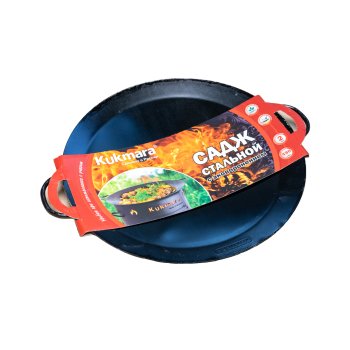 Садж стальной с эко-воронением d49см 6 см 2 мм