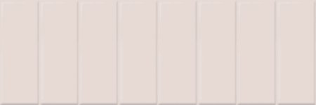 Плитка настенная Роса Рок, полосы, розовая 60х20х0,9 см