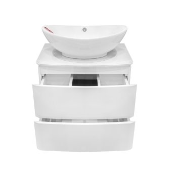 Тумба подвесная Огайо 65х60х45см цвет белый