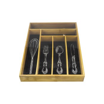 Подставка для столовых приборов LAKOMO 1шт 30,7см бамбук