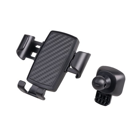 Держатель для навигатора и телефона самозажимной на дефлектор SKYWAY