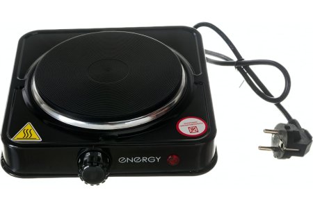 Электроплита дисковая Energy EN-901B 1 000Вт цвет черный Электроплита дисковая Energy EN-901B 1 000Вт цвет черный