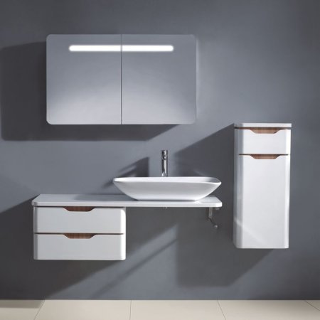 Пенал подвесной Cosmo белый 74х36х34см Пенал подвесной Cosmo белый 74х36х34см