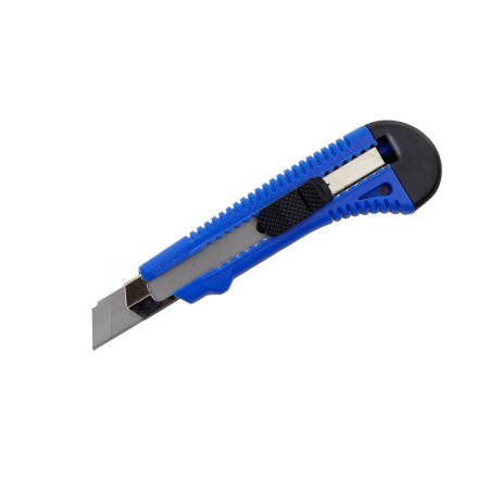 Нож выдвижной 18мм T4P упрочненый пластик защелка-фиксатор сегментированное