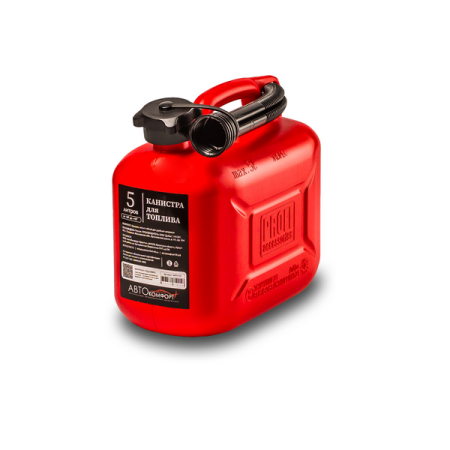 Канистра топливная Автокомфорт 5л пластик