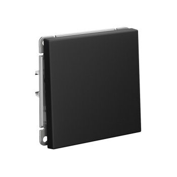 Выключатель встраиваемый Systeme Electric ARTGALLERY 1 кл. карбон, арт. GAL001011s