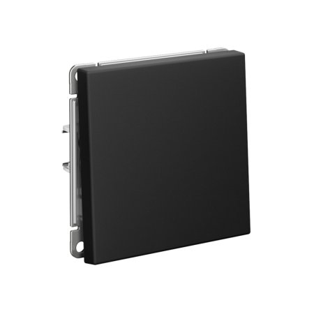 Выключатель встраиваемый Systeme Electric ARTGALLERY 1 кл. карбон, арт. GAL001011s