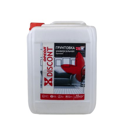 Грунтовка акриловая с антисептиком Ореол Дисконт Эмпилс 10 кг