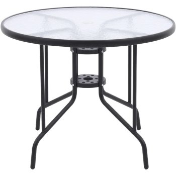 Стол садовый Nolita 90х90х72см черный