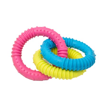 Игрушка для собак Три кольца Ø7см 3шт