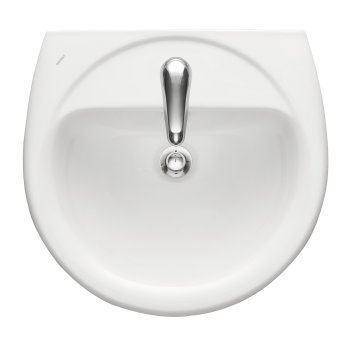 Раковина Santeri Воротынск Соната фарфор 540мм полукруглая цвет белый