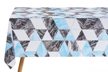 Клеенка ПВХ Adèle Треугольники мультиколор 1,4х20м