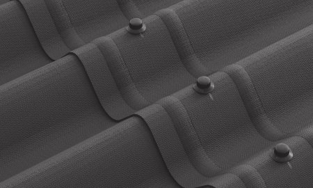 Ондулин лист Smart 1950х950 мм серый