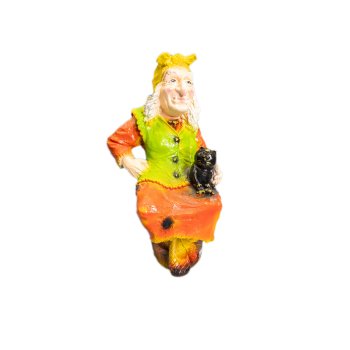 Садовая фигура Баба яга 75см