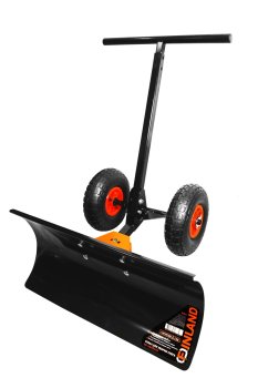 Отвал для уборки снега на колесах металлическая ручка 70х 40см Finland Отвал для уборки снега на колесах металлическая ручка 70х 40см Finland