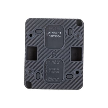 Выключатель накладной Schneider Electric AtlasDesign Profi54 1 кл. антрацит, без подсветки, арт. ATN544011