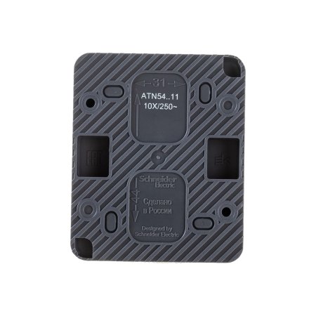 Выключатель накладной Schneider Electric AtlasDesign Profi54 1 кл. антрацит, без подсветки, арт. ATN544011