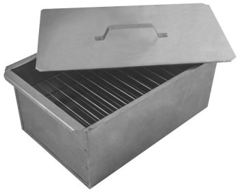 Коптильня двухъярусная Гурман 37х26,7х16 см 0,8 мм