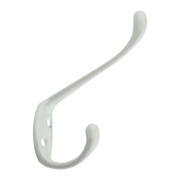 Крючок одинарный Trodos Альфа белый