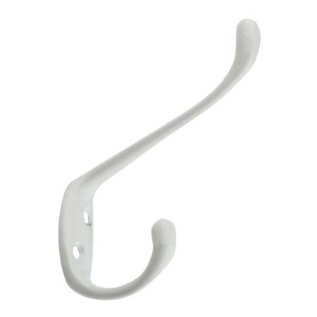 Крючок одинарный Trodos Альфа белый