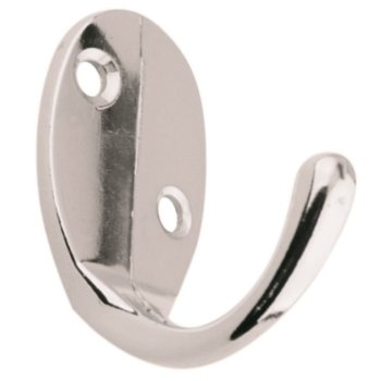 Крючок одинарный Trodos Альфа хром