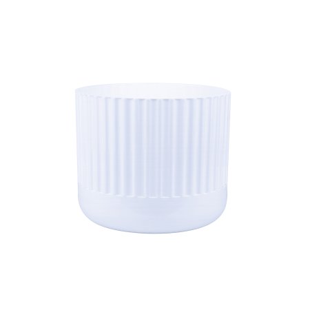 Кашпо с поддоном Эффект 2,5л Ø16см белый