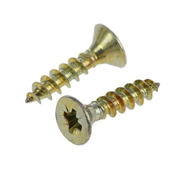 Саморез универсальный 2,5х12 мм желтопассированный 25шт