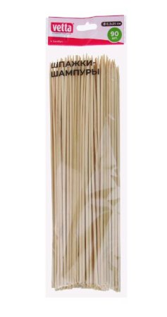 Шпажки VETTA Бамбук 90 шт. 0,3х2,5 см 25 см