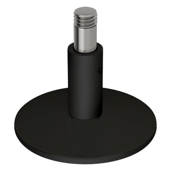 Крепление телескопическое без кольца ТЭРА скрытый монтаж 60х35 мм 1 шт черный