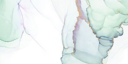 Керамогранит Блисс, декор 1, светло-синий 60,3х30х0,85 см