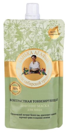 Маска для лица Банька Агафьи тонизирующий для всех типов универсальный