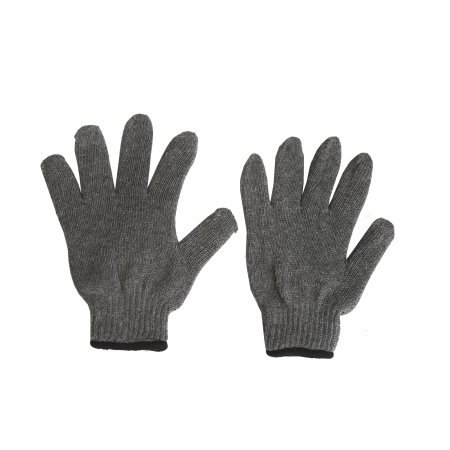 Перчатки утепленные полушерсть 7 класс L серый
